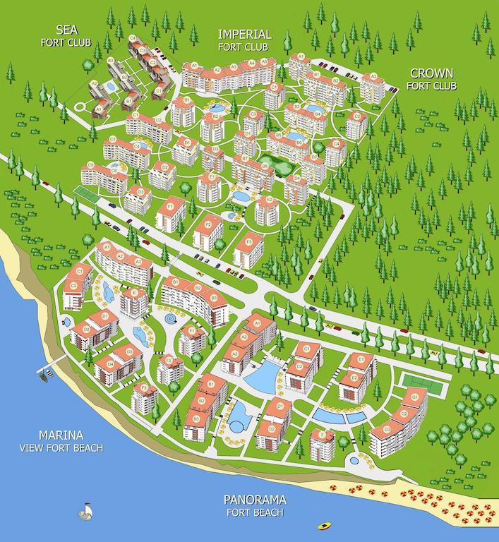 Sea Fort Club Complex สวิติ วลัส ภายนอก รูปภาพ